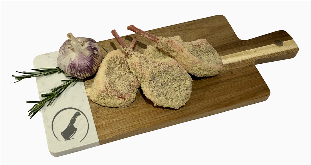 Crumbed Lamb Cutlet (80g ea)