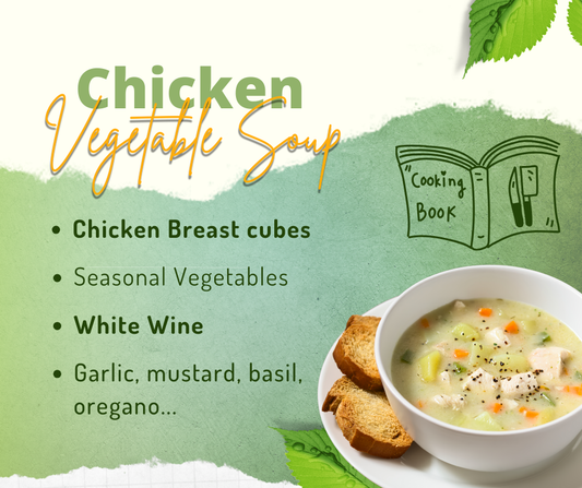 Creamy Chicken & Vegetable Soup