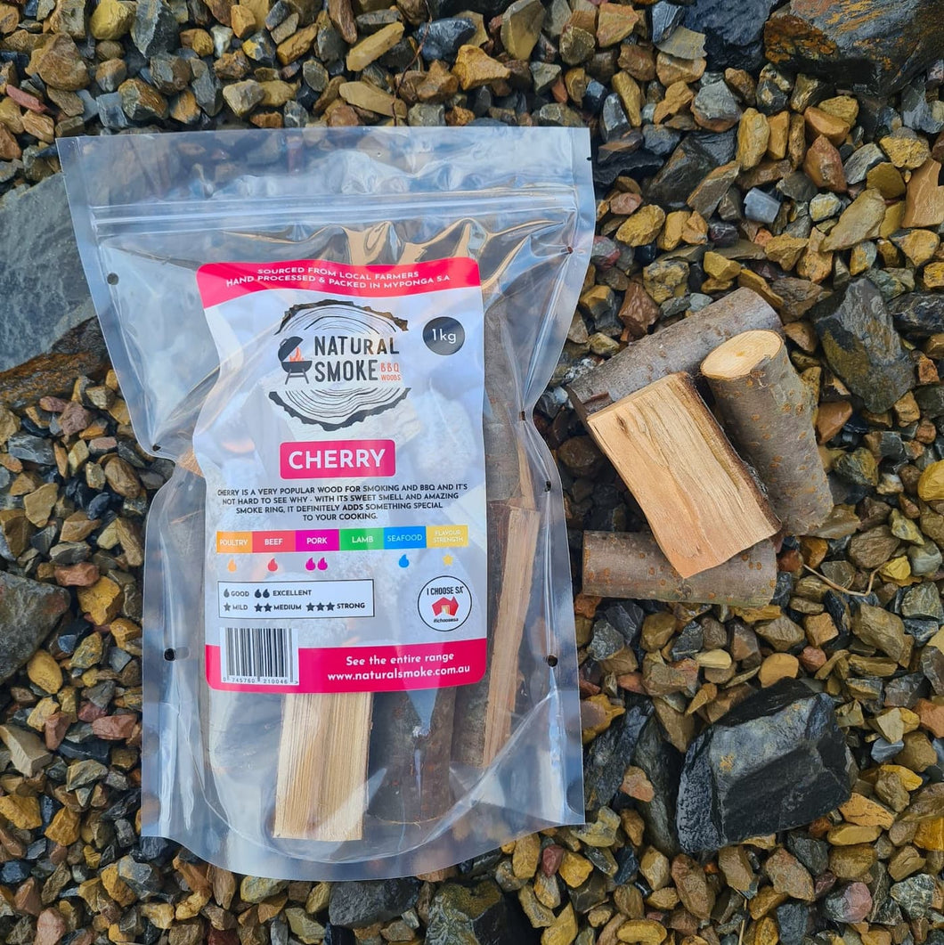 Cherry wood outlet chips for smoking